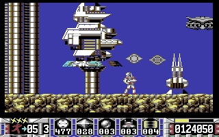 Turrican — C64 World 1-2 gameplay