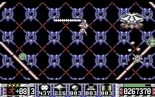 Turrican — C64 vertical scrolling level